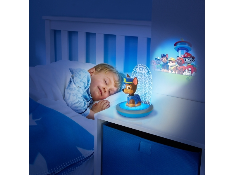 Paw Patrol Chase Kids Magic natlampe, lommelygte og projektor - (10043)