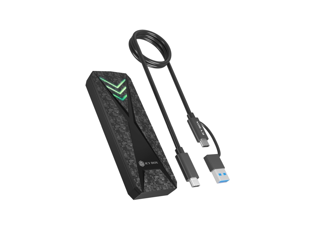 Gehäuse Icybox Spade Case 1805 Nvme M.2 Usb 3.2 Gen 2 Typ-C