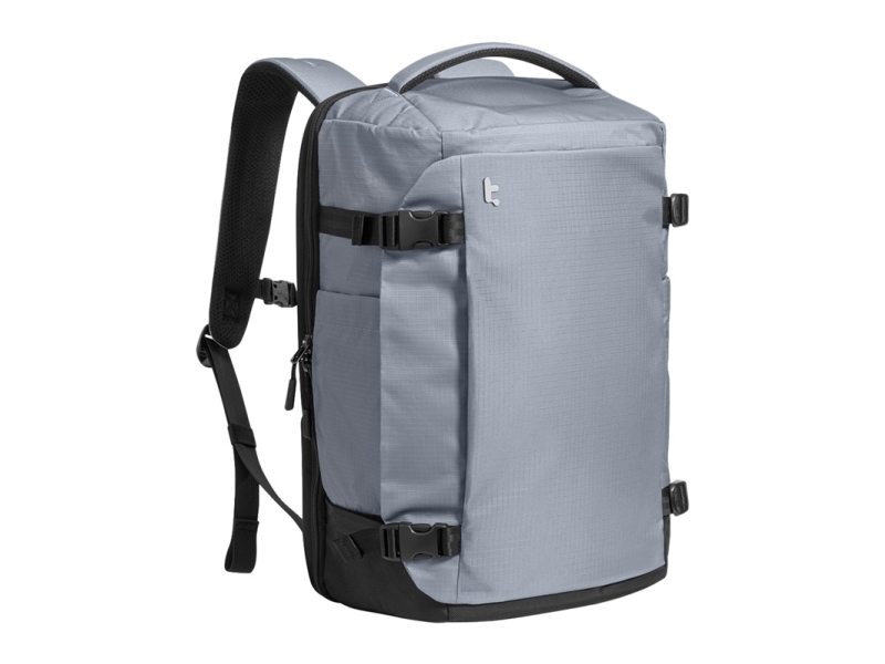 TOMTOC NAVIGATOR T66 GRAY LAPTOP BACKPACK