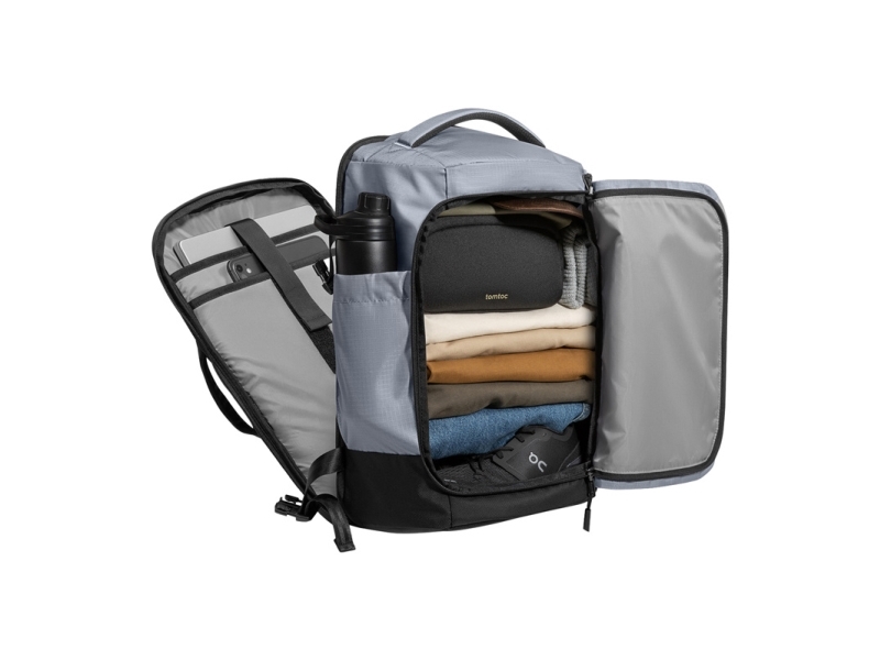 Tomtoc Navigator-T66 Liteway Rucksack, Light Gray