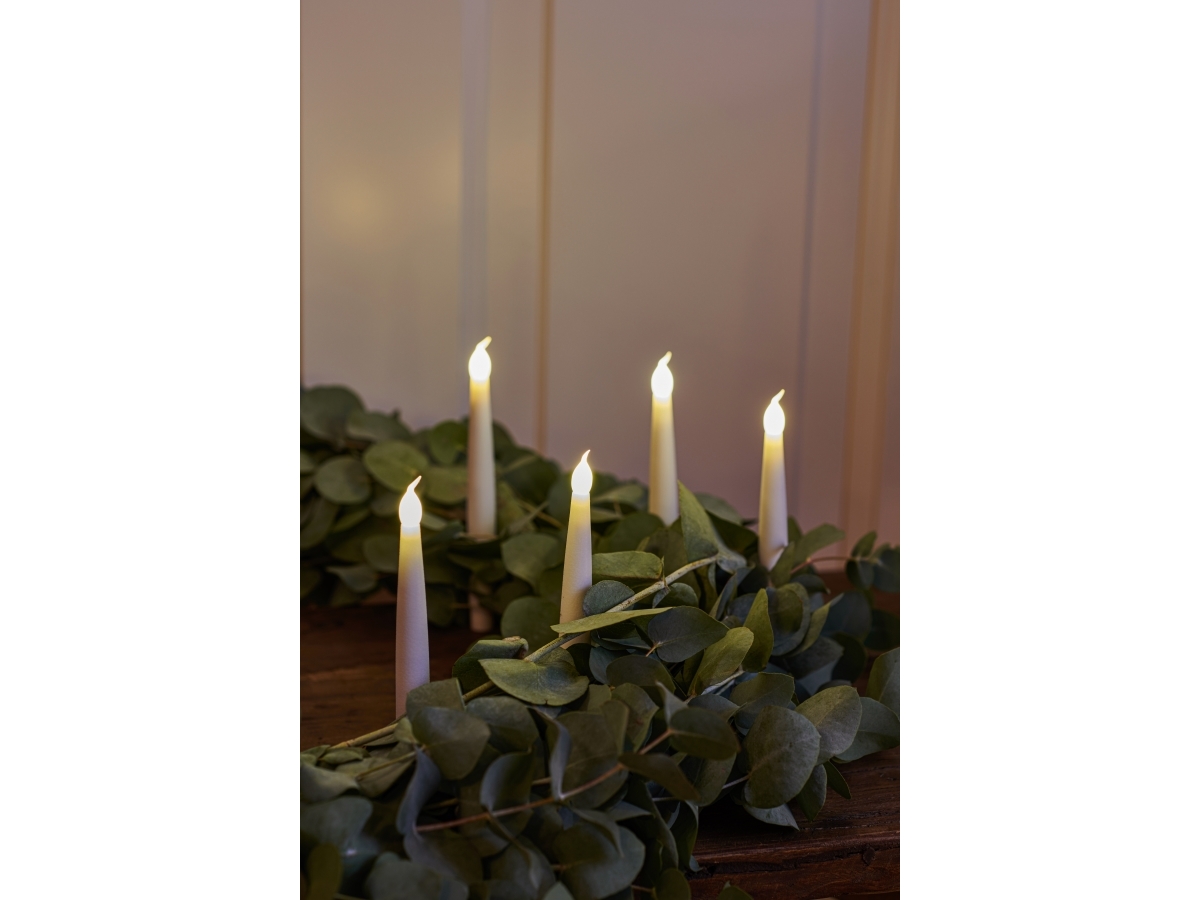 Sirius Home Carolin, Light decoration chain, White, Ambience, 4 bulb(s), LED, Battery