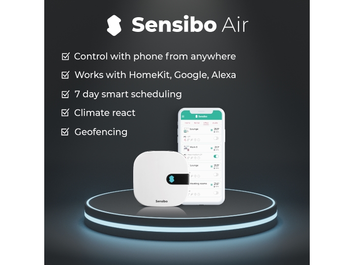 Sensibo Air Bundle Pack - Controller + Room Sensor