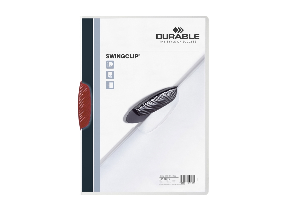Durable D226003, Röd, A4