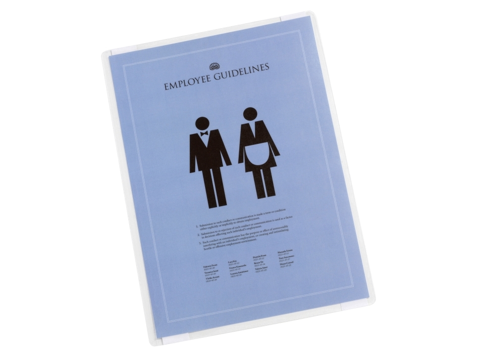 Durable 8237-19, Transparent, A4, 10 stk