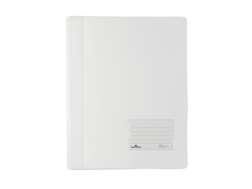 Tilbudsmappe duralux® m/inderlomme A4, hvid