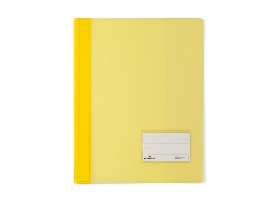 Durable 268004, PVC, Gul | Arkivering - Presentationsmappar och omslag - Presentationsmapp | GameStuff