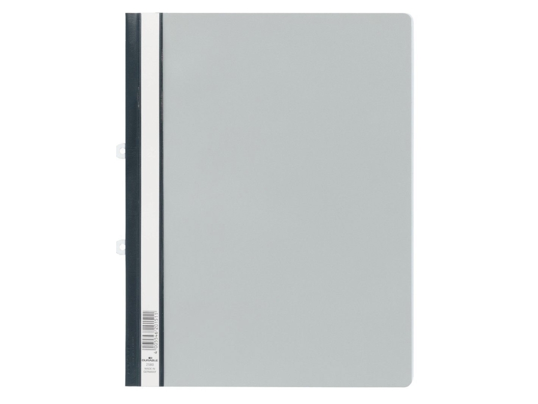 Durable Clear View Folder, Grå, Pvc