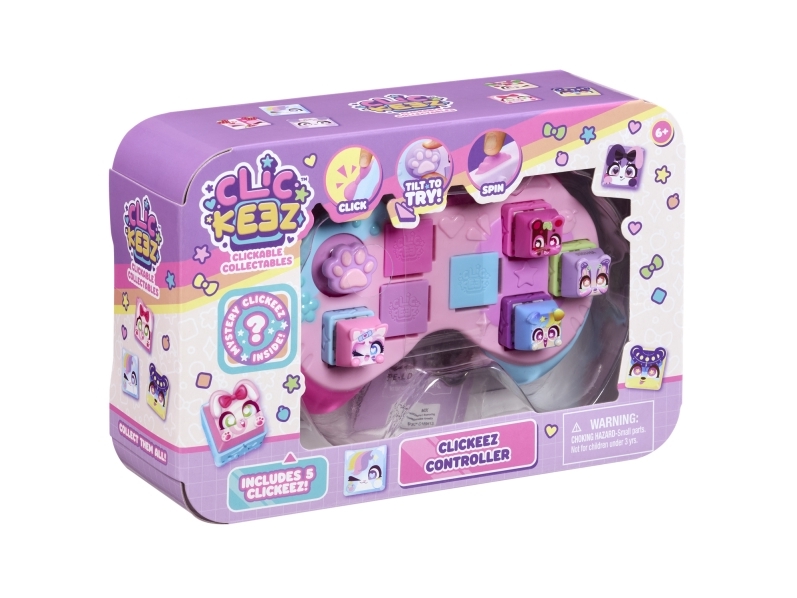 Goliath Clickeez Clickee Controller, Knap Pad, 6 År, Plast, Flerfarvet