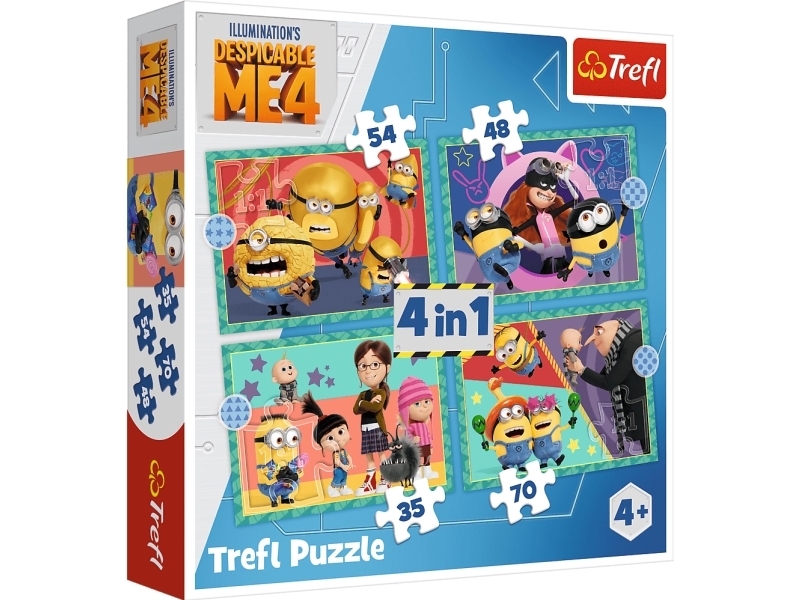 Trefl 34648, 70 Stück(E), Cartoons, 4 Jahr(E)