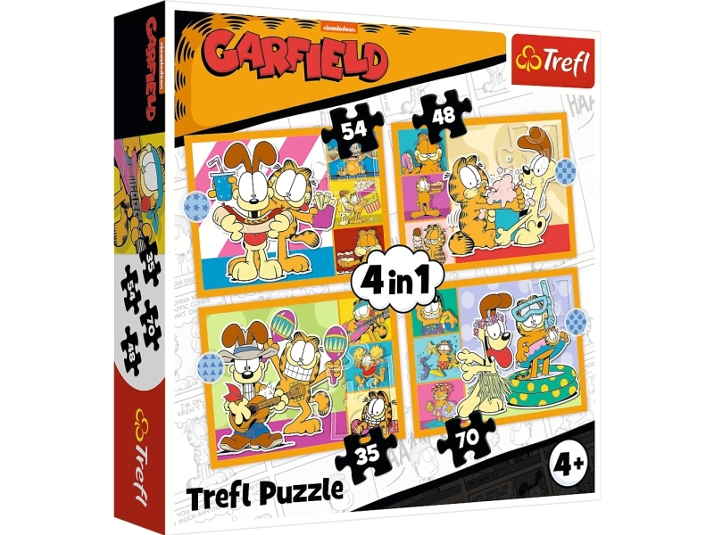 Trefl 34673, 70 Stück(E), Cartoons, 4 Jahr(E)