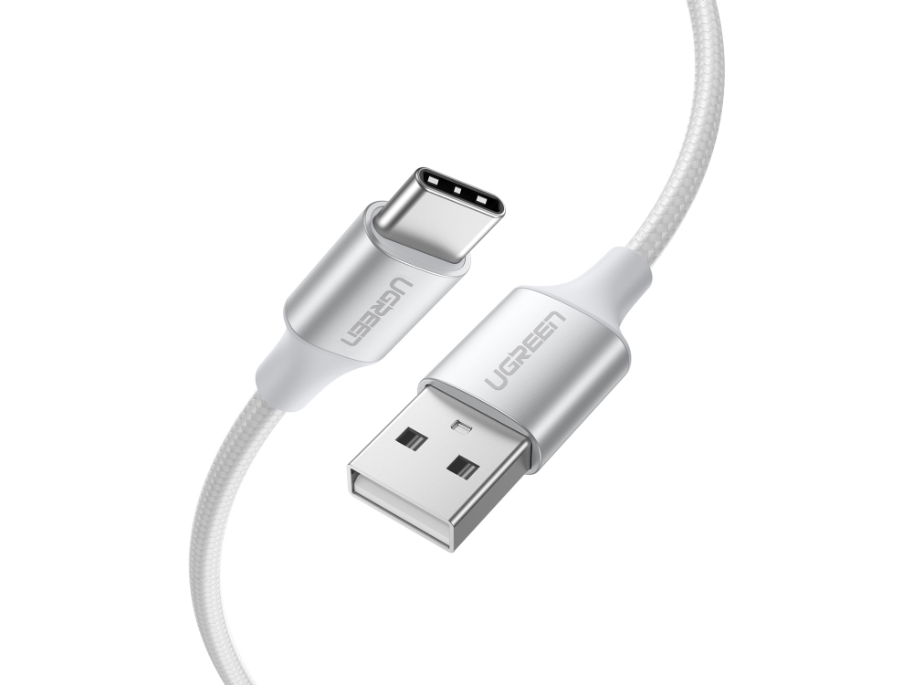 Ugreen , 3 M, Usb C, Usb A, Usb 2.0, Hvid