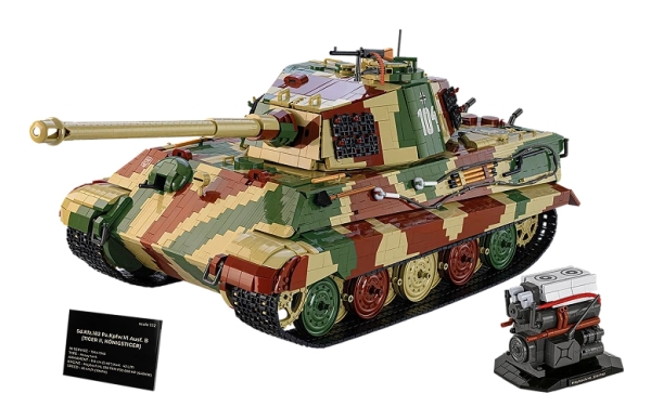 COBI Tiger II Königstiger, Byggsats, 12 År, 1117 styck | Leksaker - Konstruktions leksaker - Plastik konstruktion | GameStuff