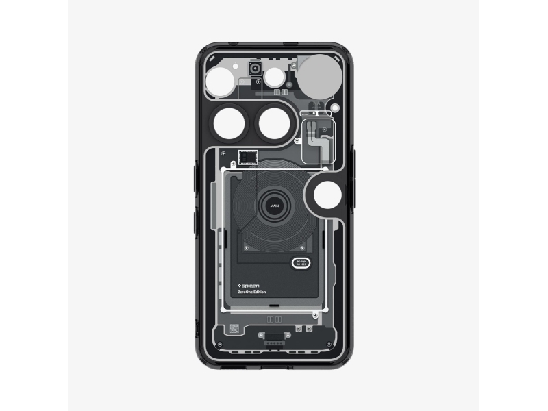 Spigen Ultra Hybrid Zero One, Cover, Nothing, Phone 3, 16,9 Cm (6.67"), Transparent