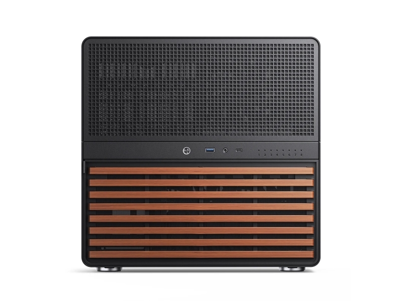 Jonsbo N5, Midi Tower, Pc, Schwarz, Itx, Mini-Atx, Atx, Xl-Atx, Stahl, Aluminium, Wolle, Gaming