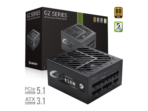 Zasilacz Gamemax Gamemax Psu | Gz 850G | 850 W | Gold | Full Modular