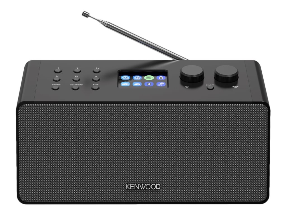 Kenwood - Bärbar DAB-radio | TV, Ljud & Bild - Stereo - Radio (DAB och FM) | GameStuff
