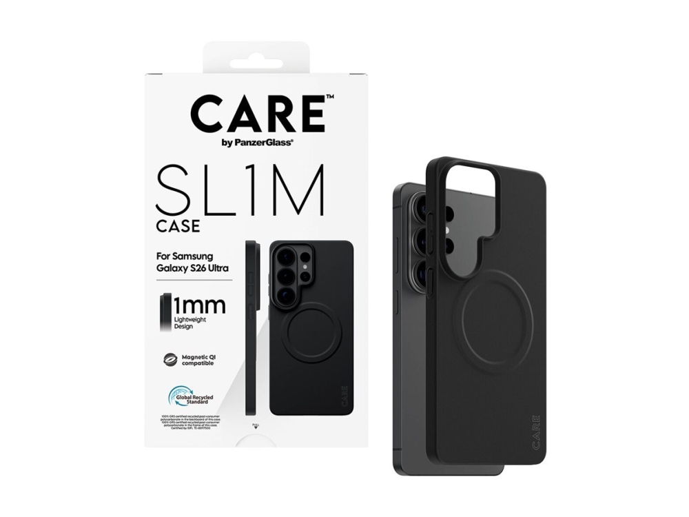 Care By Panzerglass Sl1m Case Schwarz Mit Qi Samsung Galaxy S26 Ultra