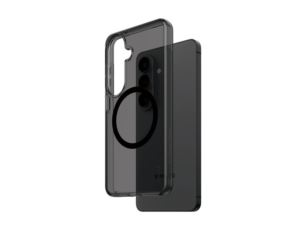Care By Panzerglass Urban Explorer - Bagsidecover Til Mobiltelefon - Smokey With Qi - Termoplastisk Polyuretan (Tpu), Polycarbonat (Pc) - Sort - For