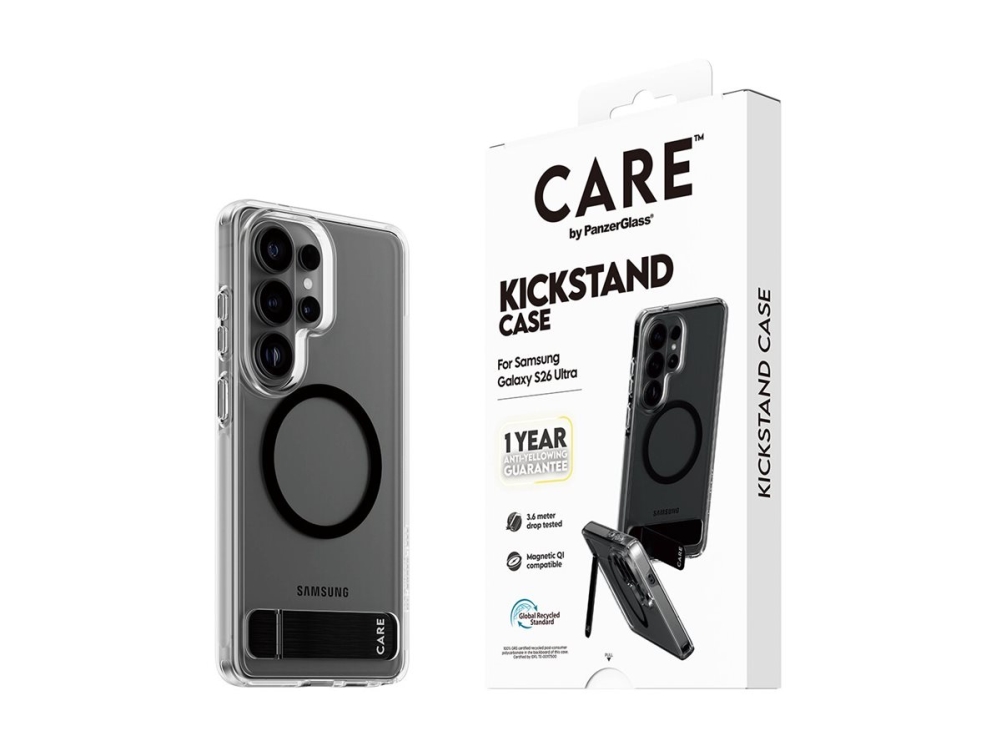 Care By Panzerglass - Bagsidecover Til Mobiltelefon - Magsafe-Kompatibilitet - For Samsung Galaxy S26 Ultra