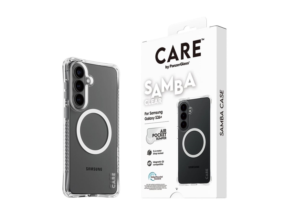 Care By Panzerglass - Bagsidecover Til Mobiltelefon - Magsafe-Kompatibilitet - For Samsung Galaxy S26+