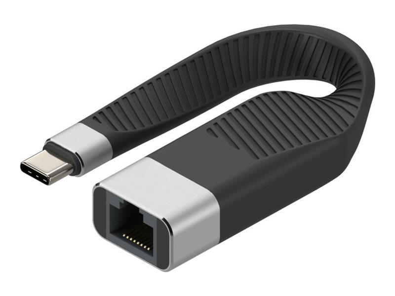 Techly - Netværksadapter - Usb-C - Gigabit Ethernet X 1 - Sort