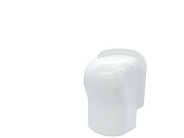 T75-H väggfläns - 78x58 mm, vit RAL 9010 | Ventilation & Klimat - Värmepumpar - Tillbehör till värmepumpar | GameStuff