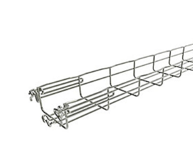 Cablofil FC 54/100-RS - Gitterbakke, 54 mm, 100 mm, 3 m, Rustfri AISI 316, Fasclic+ - (3 meter) | Rutter och fästanordningar - Transportutrustning | GameStuff
