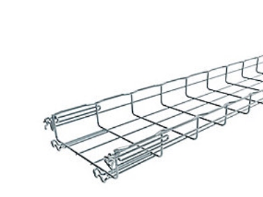 Cablofil FC 54/200-E - Gitterbakke, 54 mm, 200 mm, 3 m, Elektrogalva., Fasclic+ - (3 meter) | Rutter och fästanordningar - Transportutrustning | GameStuff