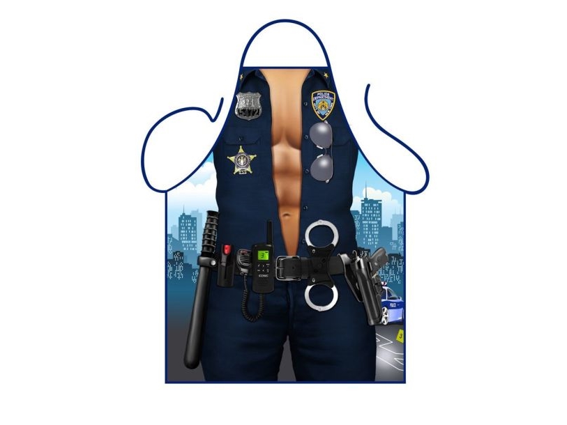 Polizei-Schürze