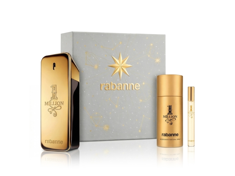Bundle Paco Rabanne 1 Million EDT 100ml + EDT 10ml + dezdorant spray 150ml