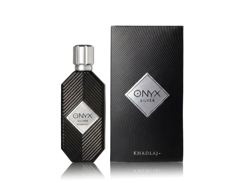 Khadlaj Khadlaj Onyx Silver Eau de Parfum for menn, 100 ml