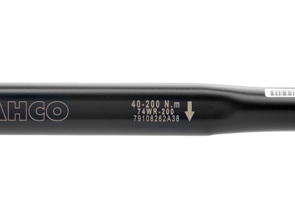 Bahco Drehmomentschlüssel 1/2'' - Mit Knarrenkopf 1/2'' - 40-200Nm, Schnellverstellung Der Skala