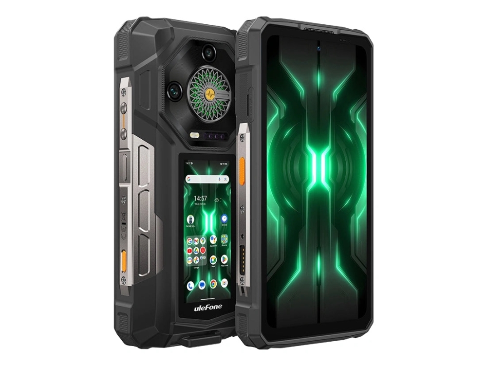 Ulefone Armor 33 Pro, 17,6 cm (6.95), 16 GB, 512 GB, 50 MP, Android 14, Sort