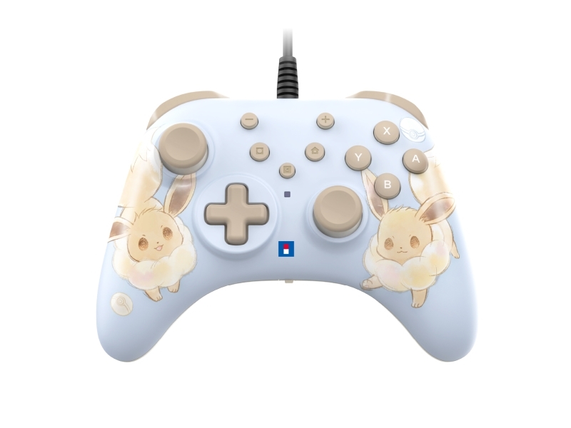 Hori Nsx-083E, Controller Af Håndgreb, Nintendo Switch 2, Tilbageknap, Hjemknap, Knappen Menu, Knappen Turbo, Analog/Digital, Ledningsført, Cloud Blå