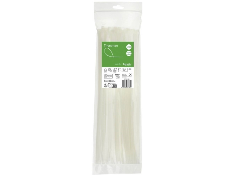Schneider Electric Kabelbinder Thorsman 370X4.8Mm Natur 100 Stk