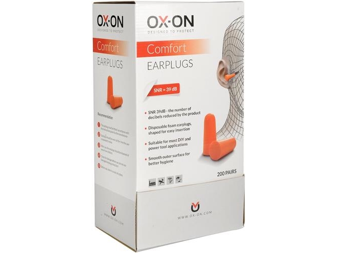 Ørepropper Comfort 200 par / parvis pak