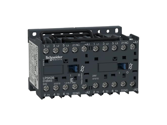 Omvendt Kontaktor. 9A 2X3p+1Nc 24Vdc