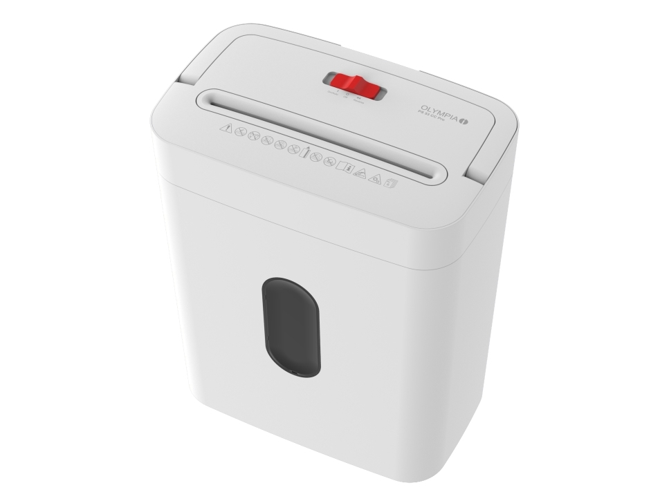Olympia Ps 53 Cc Pro, Cross Shredding, 15 L, 68 Db, 2000 Mm/Min, 6 Sheets, White