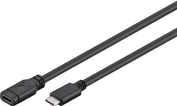 Microconnect Mc-Ith-Usbc-Ex-002, 1,8 M, Usb C, Usb C, Usb 3.2 Gen 1 (3.1 Gen 1), Sort