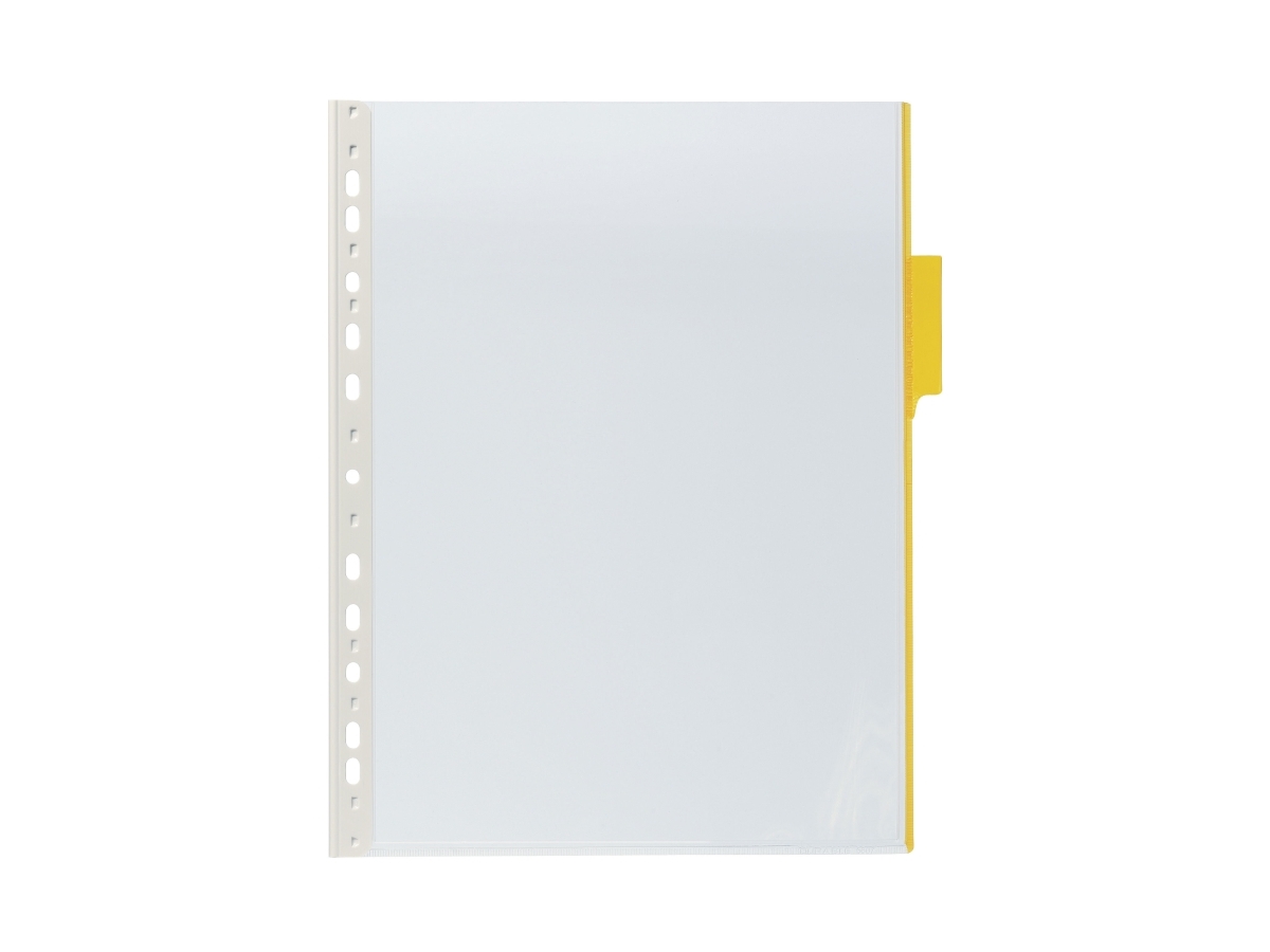 Durable 5607-04, Display Panel, Transparent, Gul, Pvc, 210 X 297 Mm (A4), Gul, 6 Cm