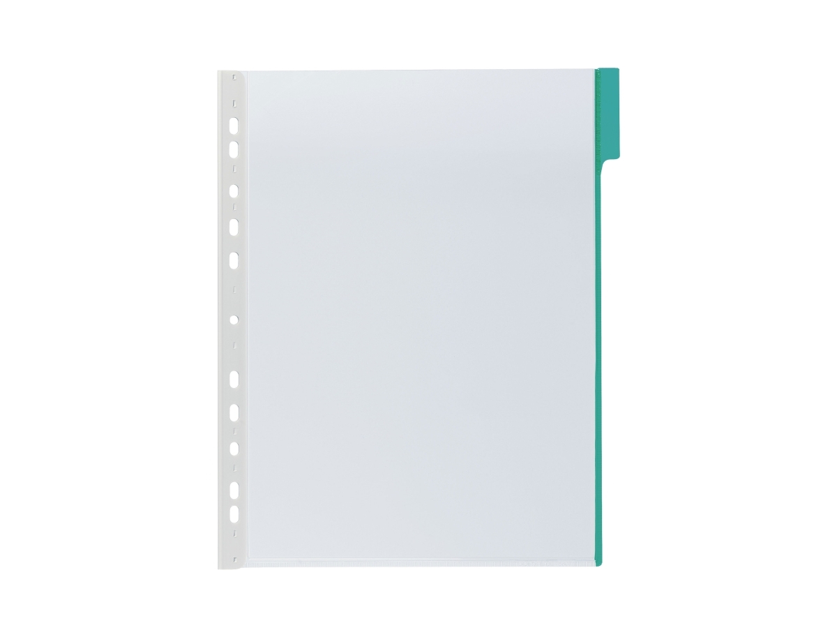Durable 5607-05, Display Panel, Grøn, Transparent, Pvc, 210 X 297 Mm (A4), Grøn, 6 Cm