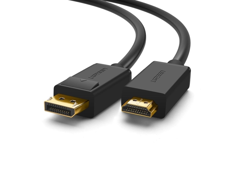 Ugreen 10238, 1 M, Displayport, Hdmi, Hanstik, Hanstik, Lige