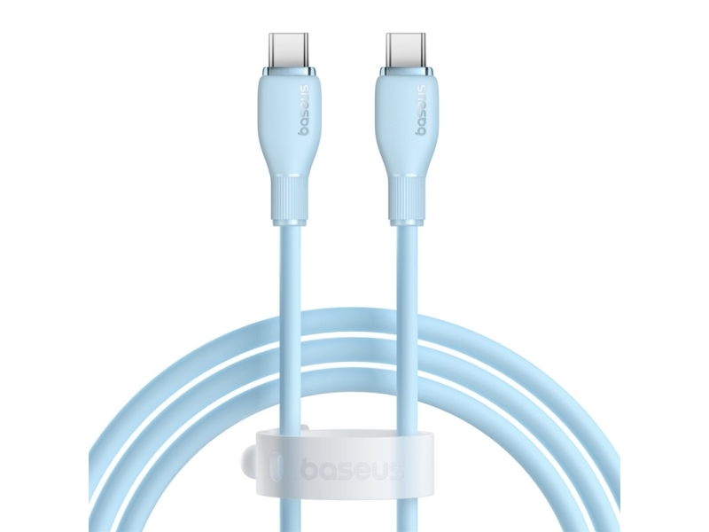 Baseus Pudding, 1,2 M, Usb C, Usb C, 0,48 Gbit/Sek, Blå