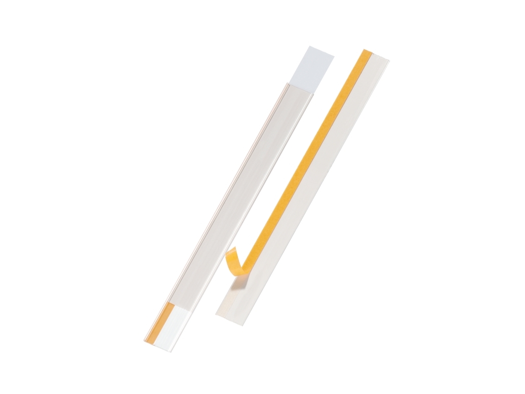 Känneteckenskena (B x H) 1000 mm x 57 mm 25 st | Papper & Emballage - Skyltning - Skyltning | GameStuff