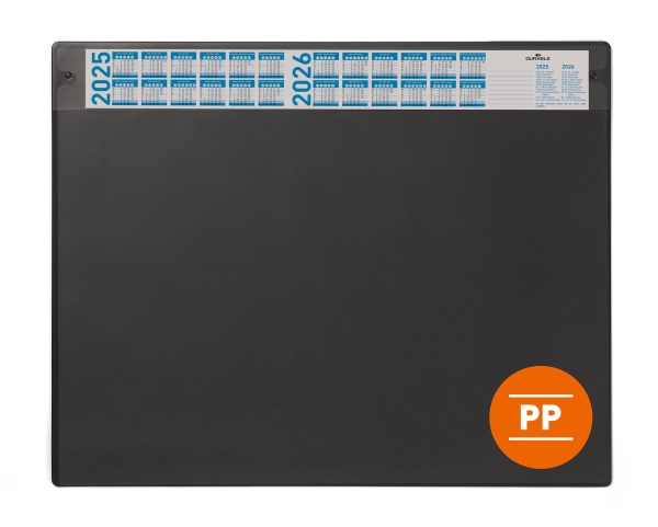 Skriveunderlag 650X480 Mm Med Kalender Og Overflade Pp - (5 Stk.)