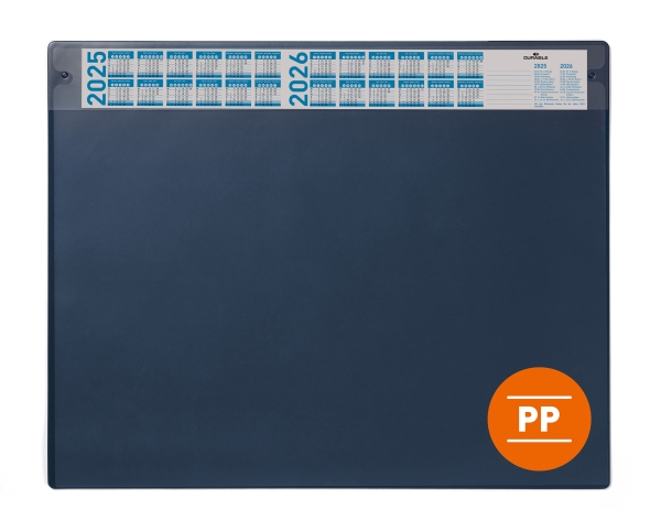 Skriveunderlag 650X480 Mm Med Kalender Og Overflade Pp - (5 Stk.)