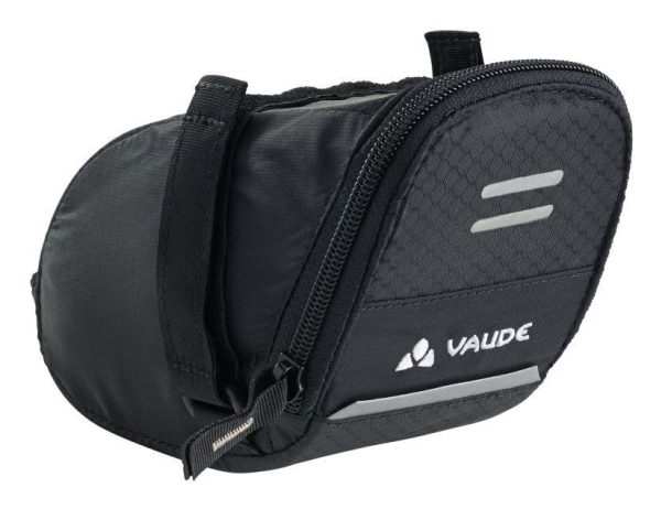 Vaude 11814, Sadel, Cykeltaske, Polyester, Polyurethan, Sort, 100 Mm, 160 Mm