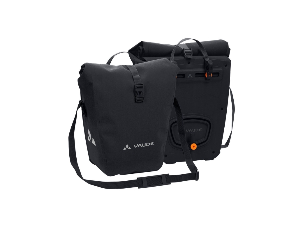 Vaude 12806, Bagside, Cykeltaske, Polyamid, Polyurethan, Sort, 48 L, 330 Mm