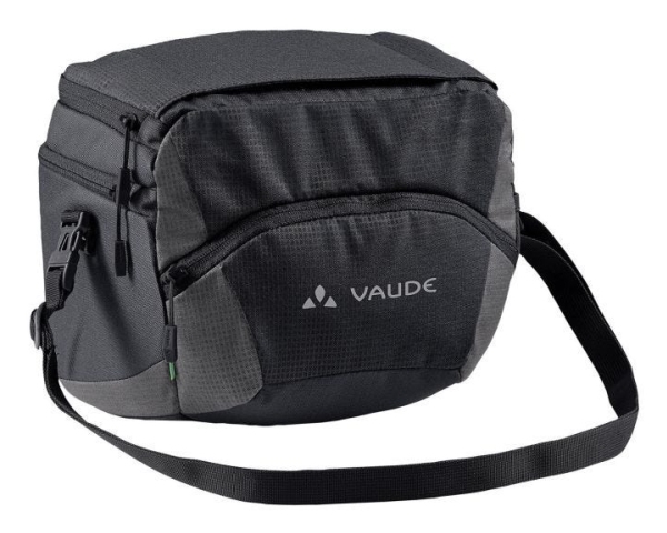 Vaude Ontour Box L, Front, Cykeltaske, Polyester, Polyurethan, Sort, 6 L, 260 Mm