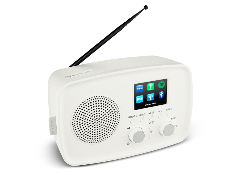 Medion 50078821, Internet, Dab+, Fm, 5 W, Tft, 6,1 Cm (2,4"), 802.11A, 802.11B, 802.11G